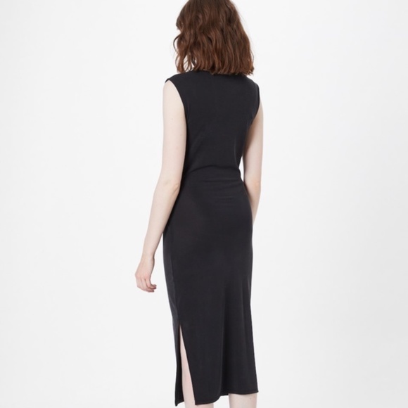 Halston Dress with Slit on Side - Picture 4 of 7